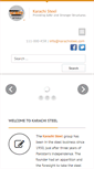 Mobile Screenshot of karachisteel.com
